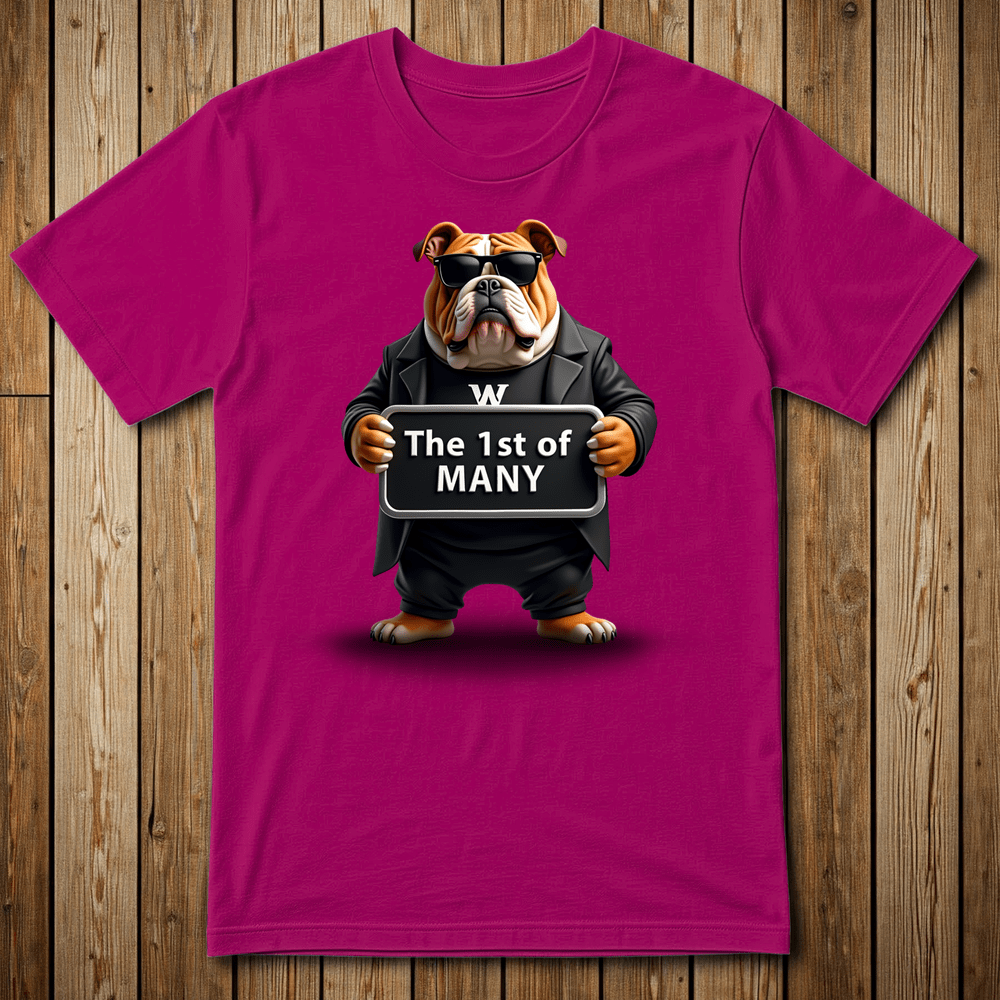 Printify T-Shirt Antique Heliconia / M WeSCALE ⭐️ Bulldog 🦴