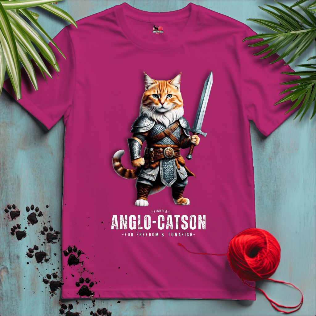 Printify T-Shirt Antique Heliconia / S ANGLO-CATSON 💪 WARRIOR-CAT | Legends Collection