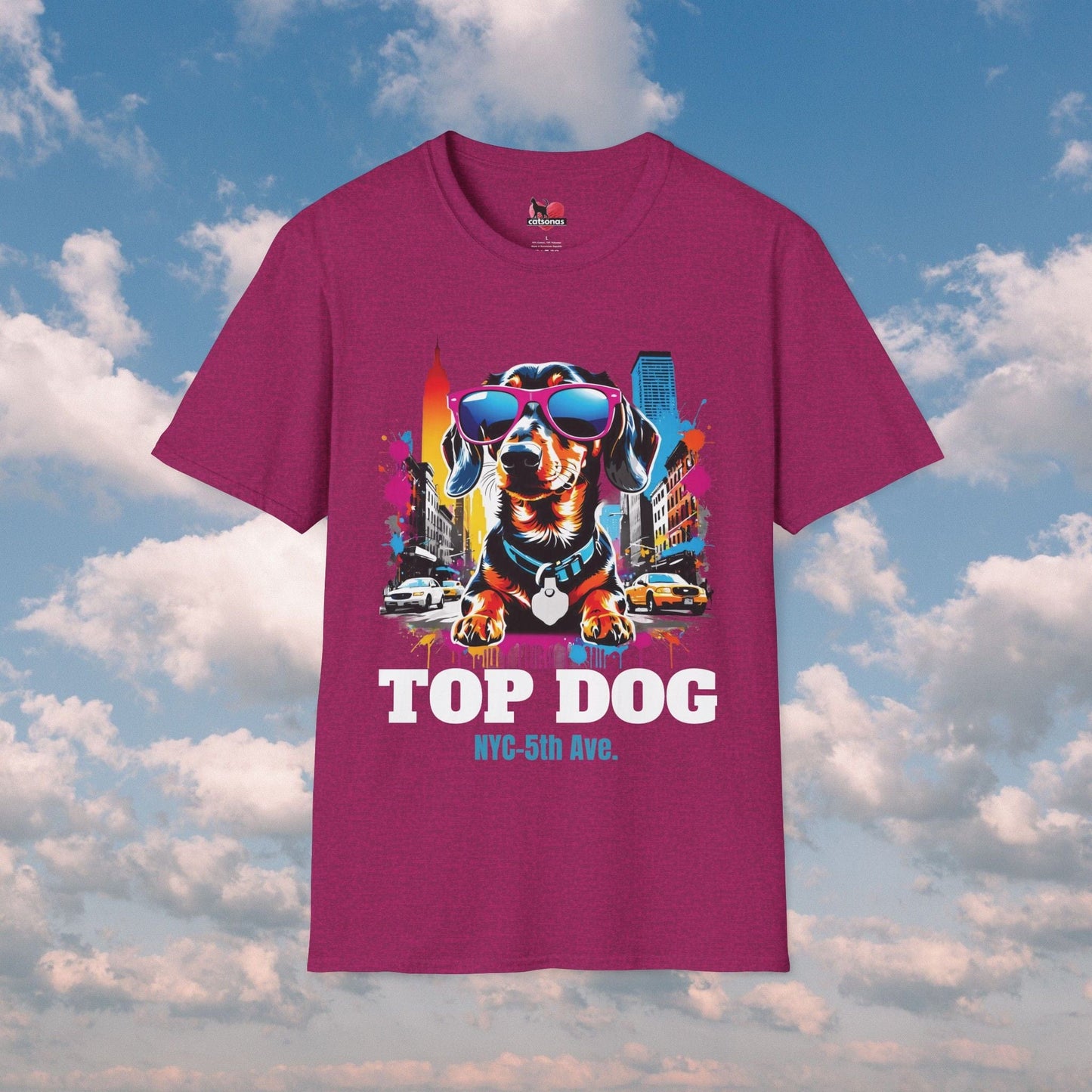 Printify T-Shirt Antique Heliconia / S Back-Alley FINDS ๐ถ Top DOG