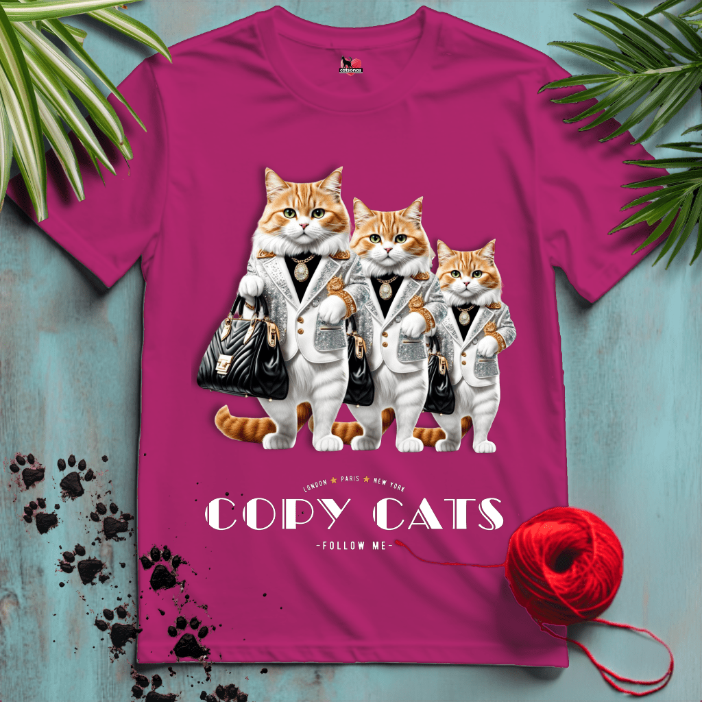 Printify T-Shirt Antique Heliconia / XL COPY-CATS.💎 FASHION-LUXURY | Lifestyle Cats Collection