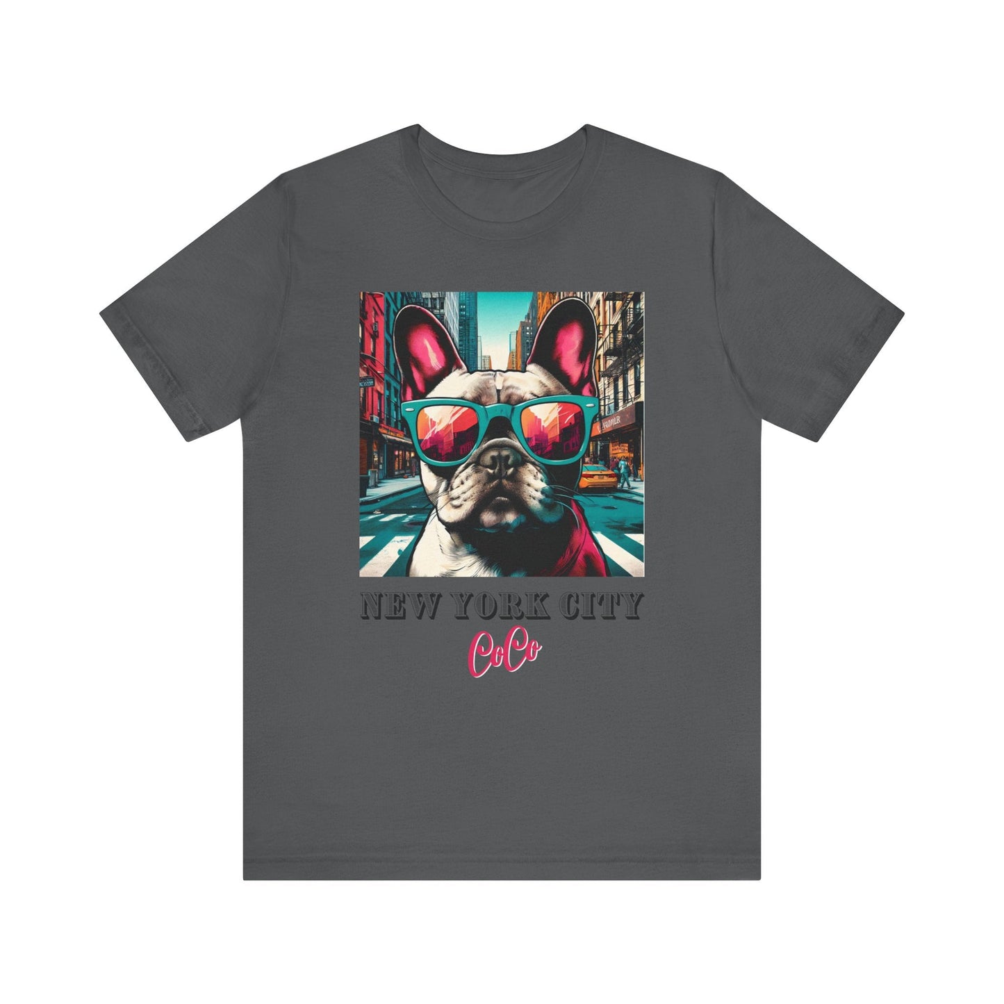 Printify T-Shirt Asphalt / XS CoCo's NYC Short Sleeve Tee