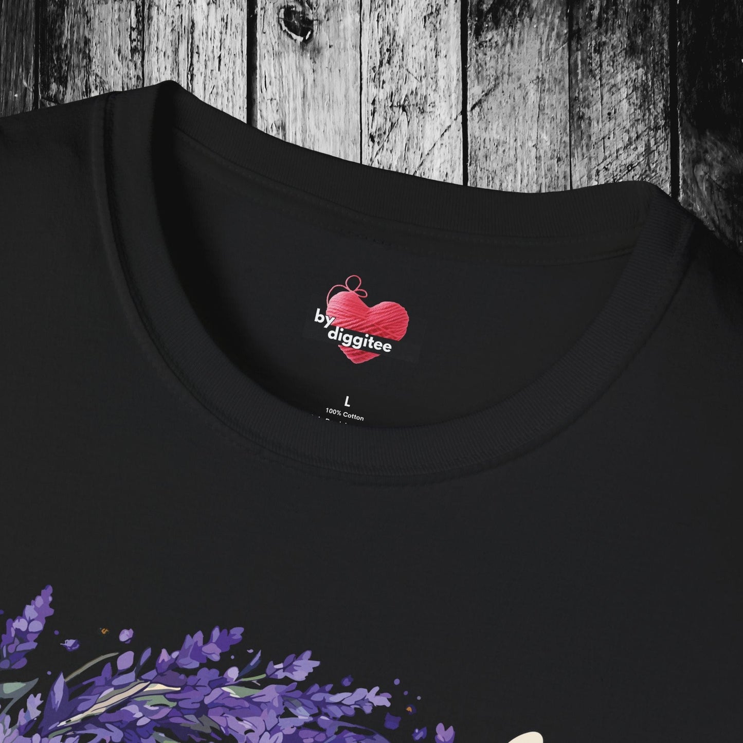 Printify T-Shirt Back-Alley FINDS 🐝 Peace Bee