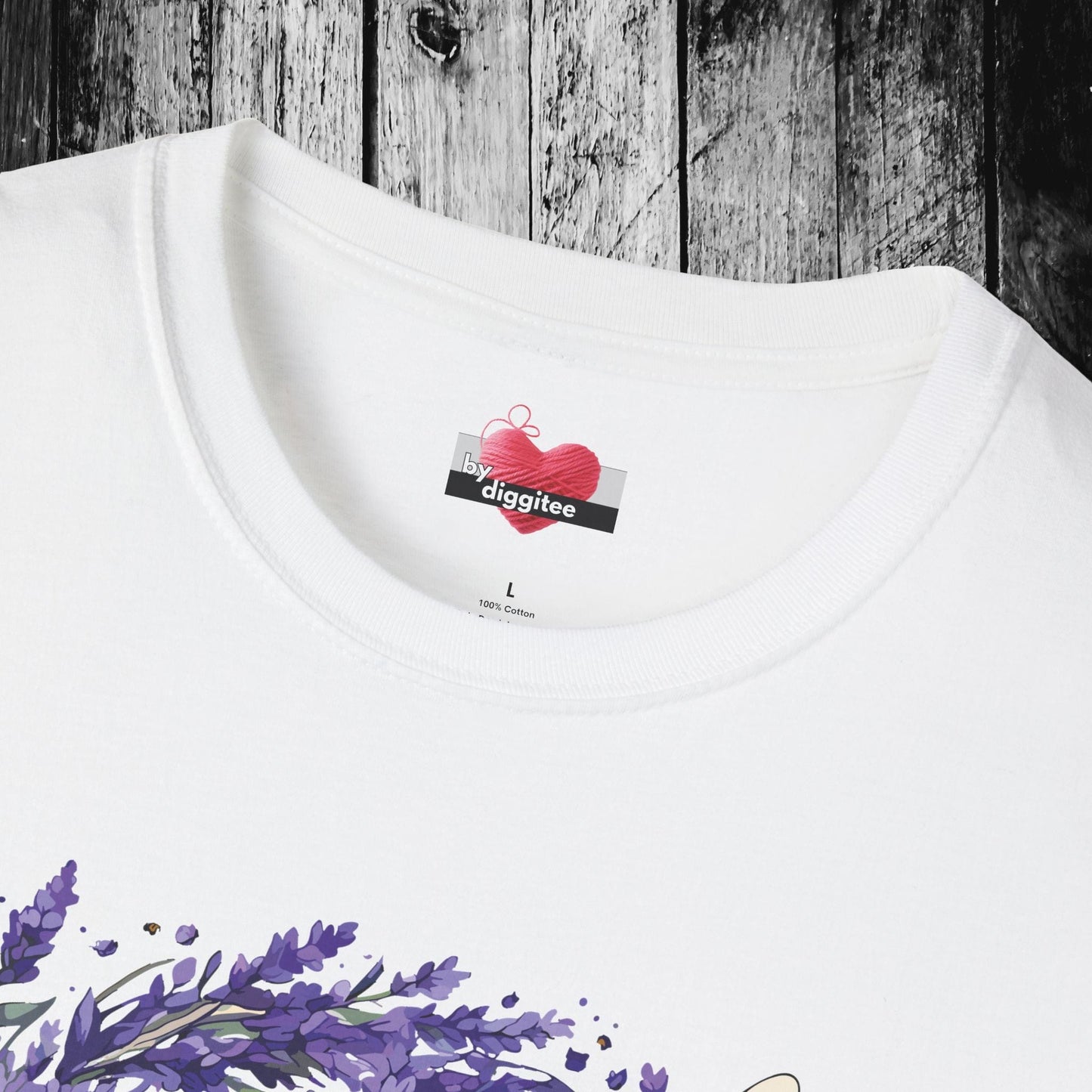 Printify T-Shirt Back-Alley FINDS 🐝 Peace Bee