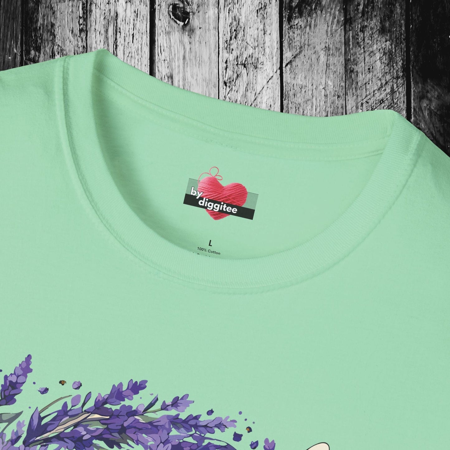 Printify T-Shirt Back-Alley FINDS 🐝 Peace Bee