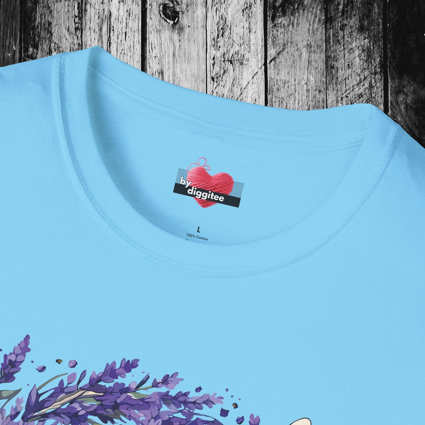 Printify T-Shirt Back-Alley FINDS 🐝 Peace Bee