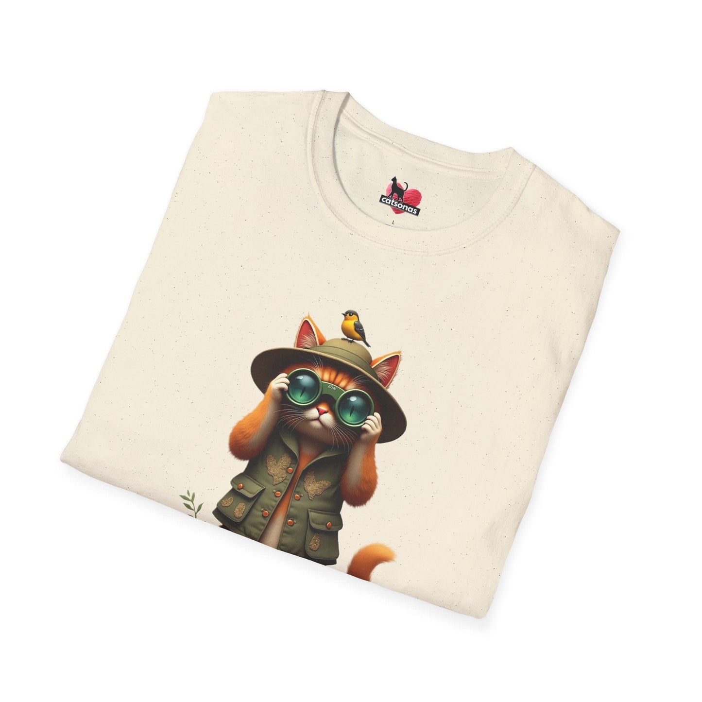 Printify T-Shirt Bird Watcher 🐦⬛ T-Shirt