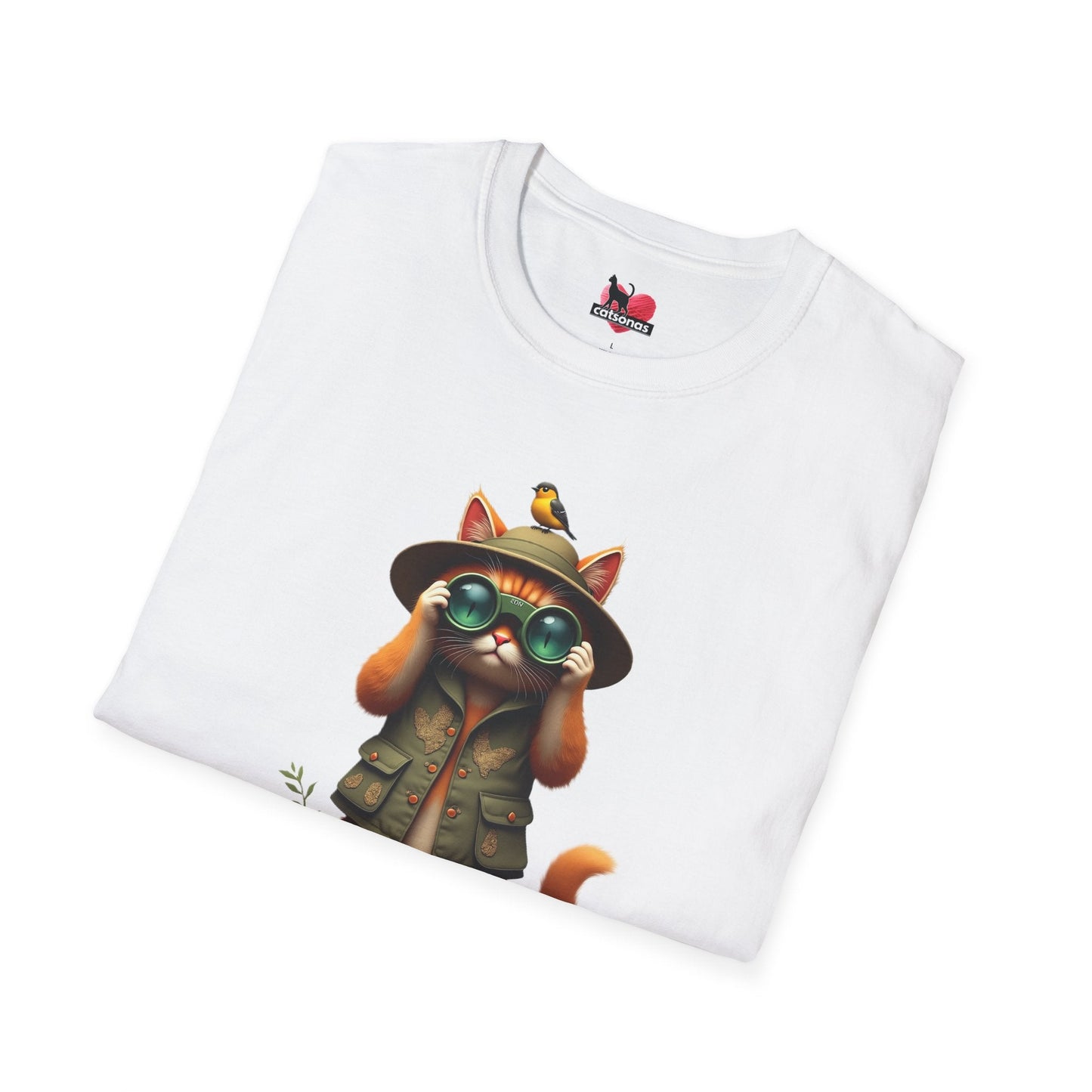 Printify T-Shirt Bird Watcher 🐦⬛ T-Shirt