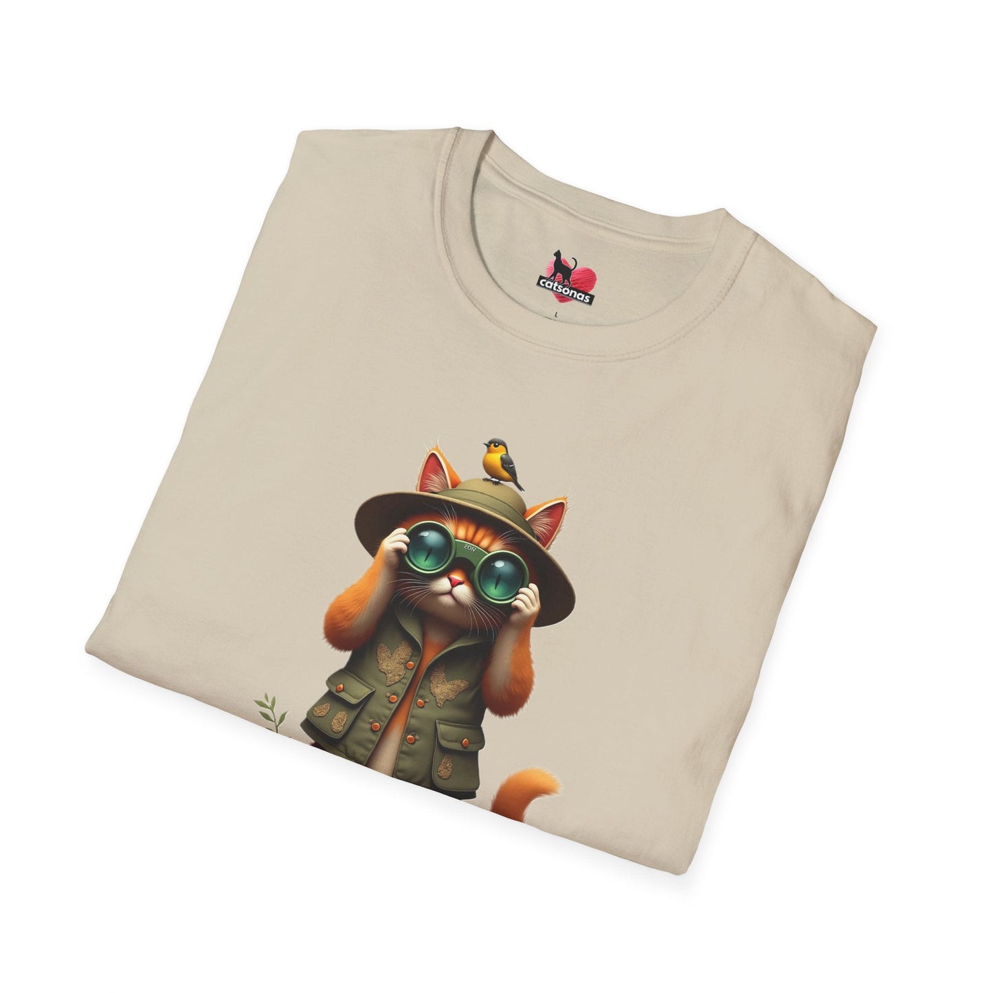 Printify T-Shirt Bird Watcher 🐦⬛ T-Shirt