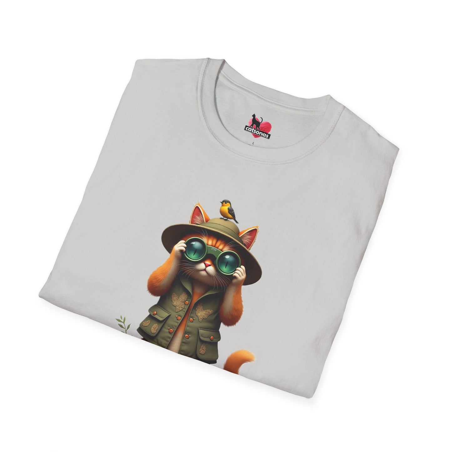 Printify T-Shirt Bird Watcher 🐦⬛ T-Shirt