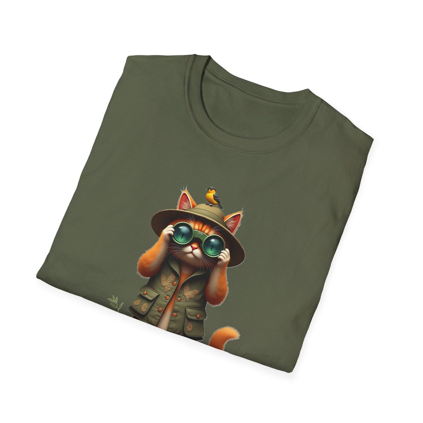 Printify T-Shirt Bird Watcher 🐦⬛ T-Shirt