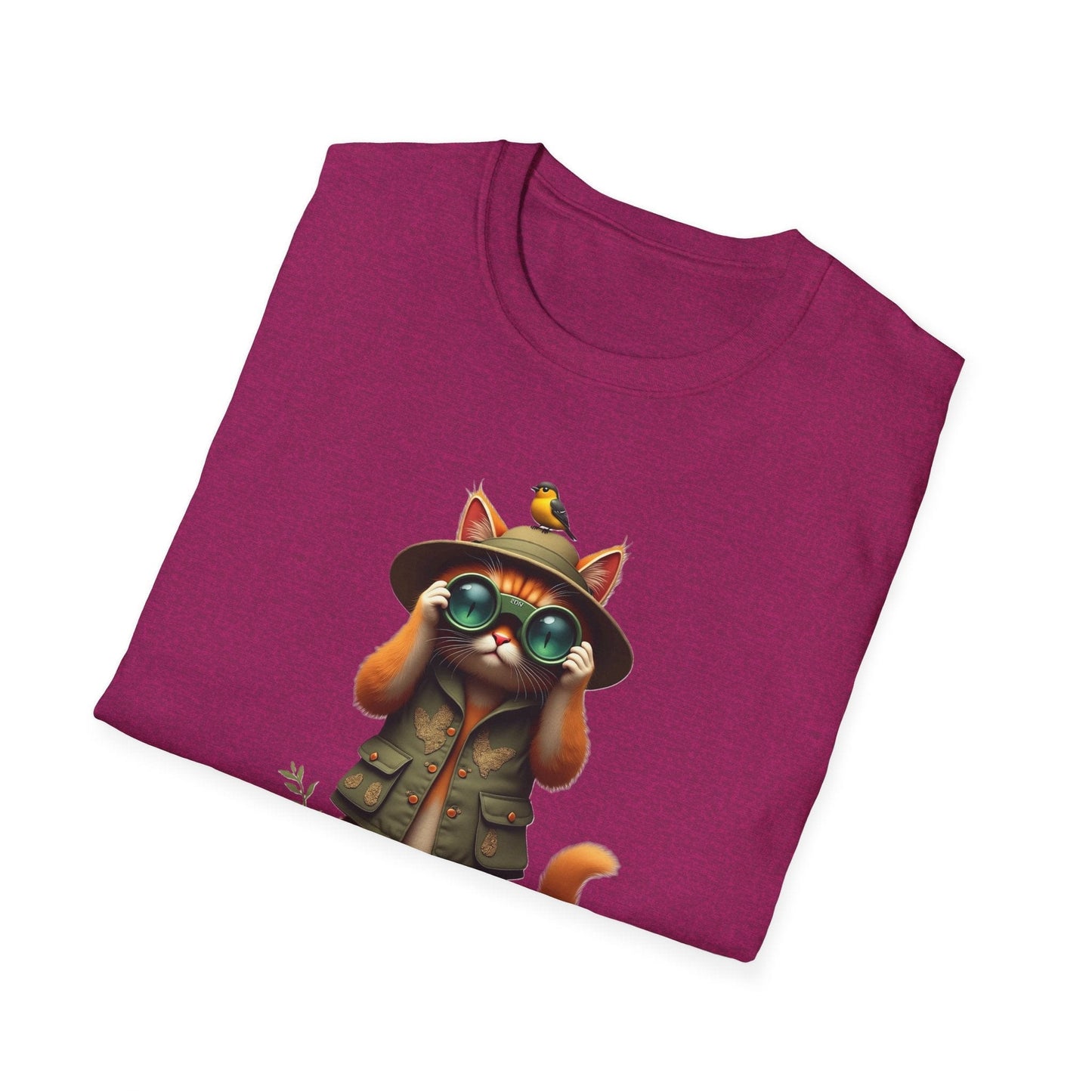 Printify T-Shirt Bird Watcher 🐦⬛ T-Shirt