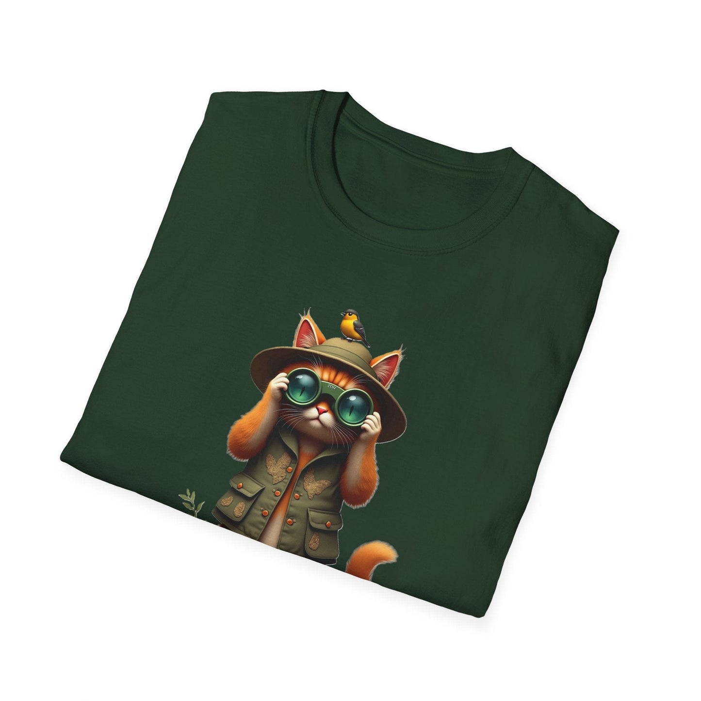 Printify T-Shirt Bird Watcher 🐦⬛ T-Shirt