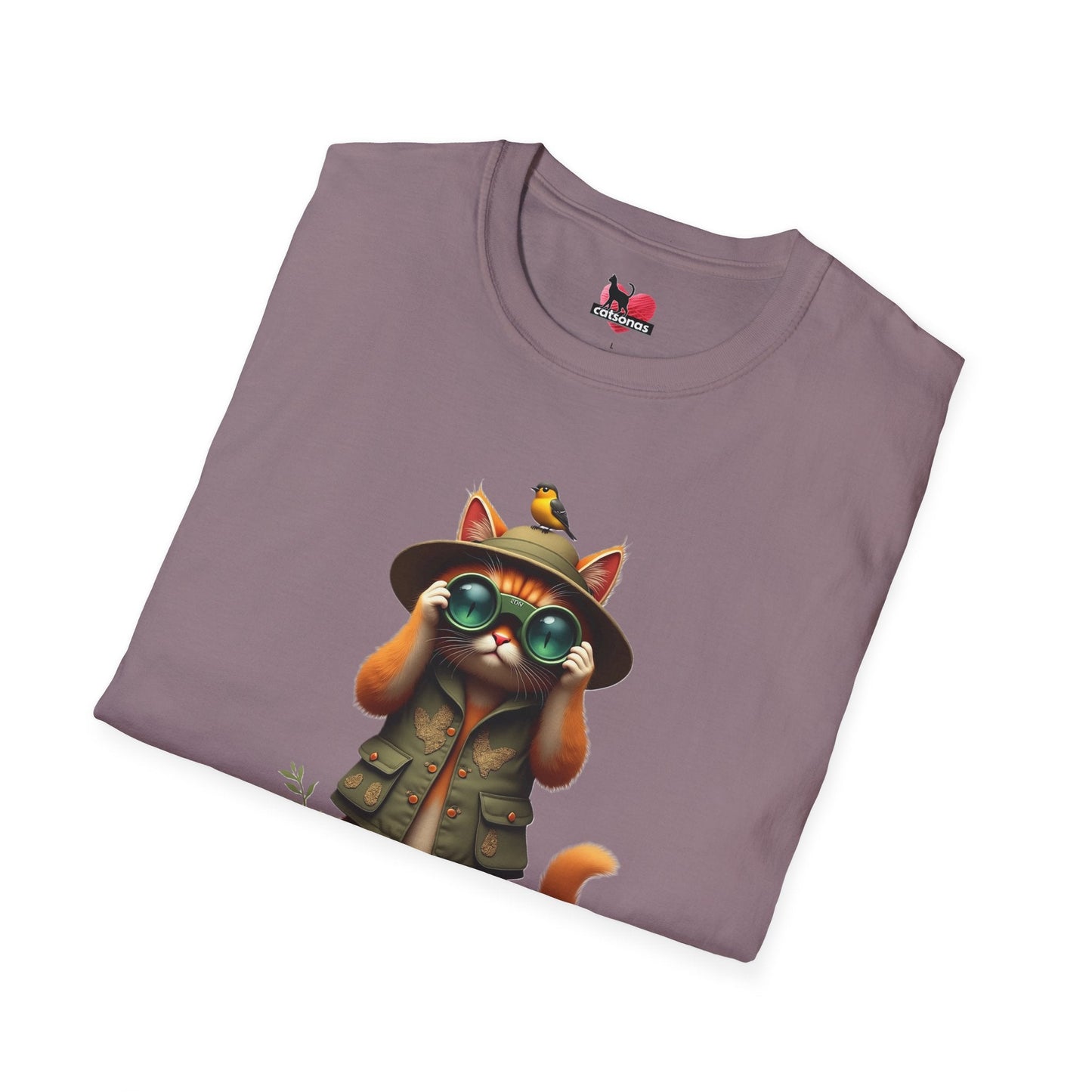 Printify T-Shirt Bird Watcher 🐦⬛ T-Shirt
