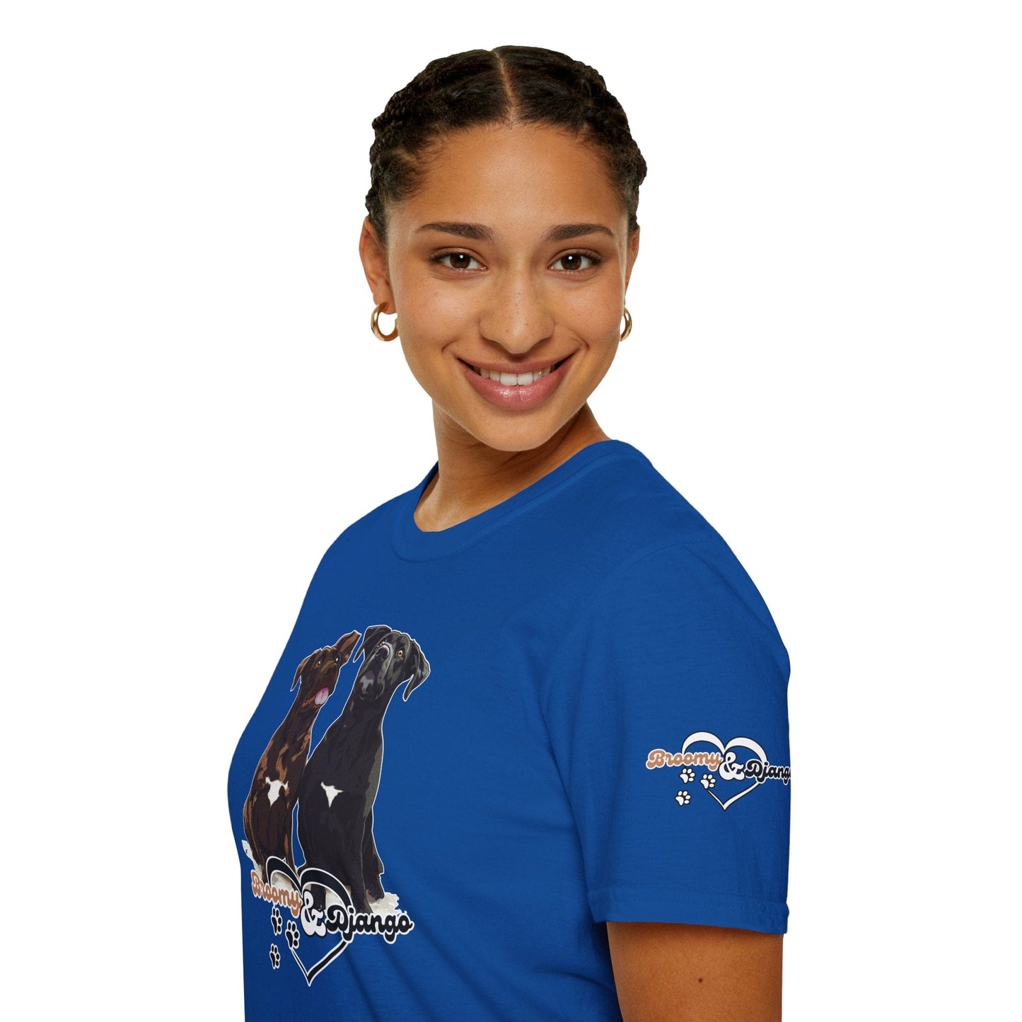 Printify T-Shirt Broomy & Django | Best Dogs Ever