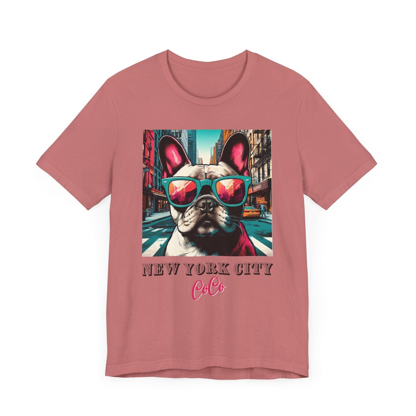 Printify T-Shirt CoCo's NYC Short Sleeve Tee