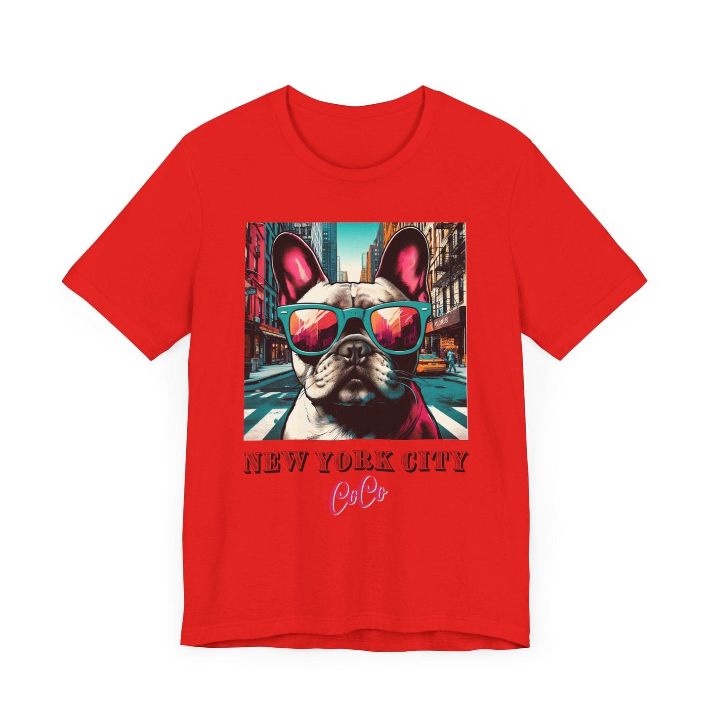 Printify T-Shirt CoCo's NYC Short Sleeve Tee