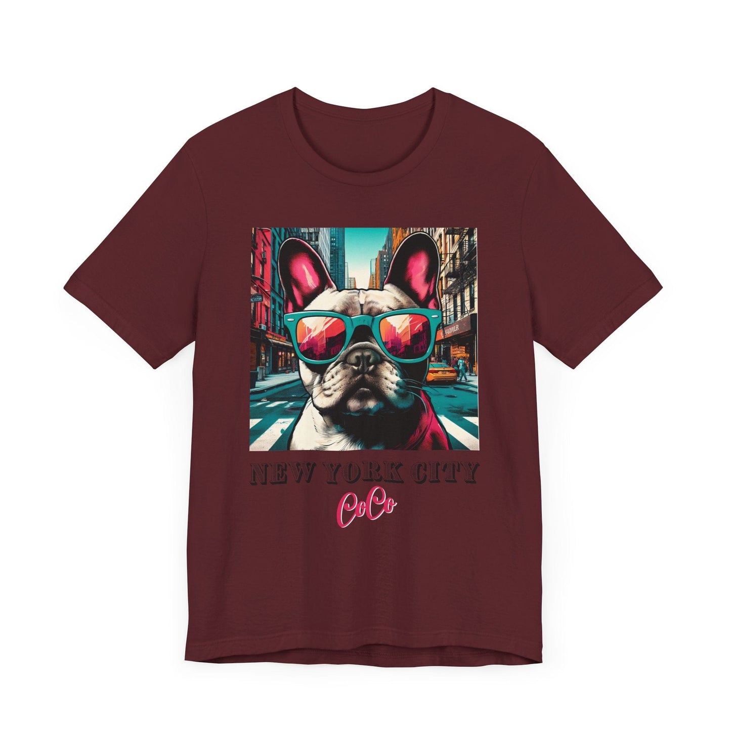 Printify T-Shirt CoCo's NYC Short Sleeve Tee