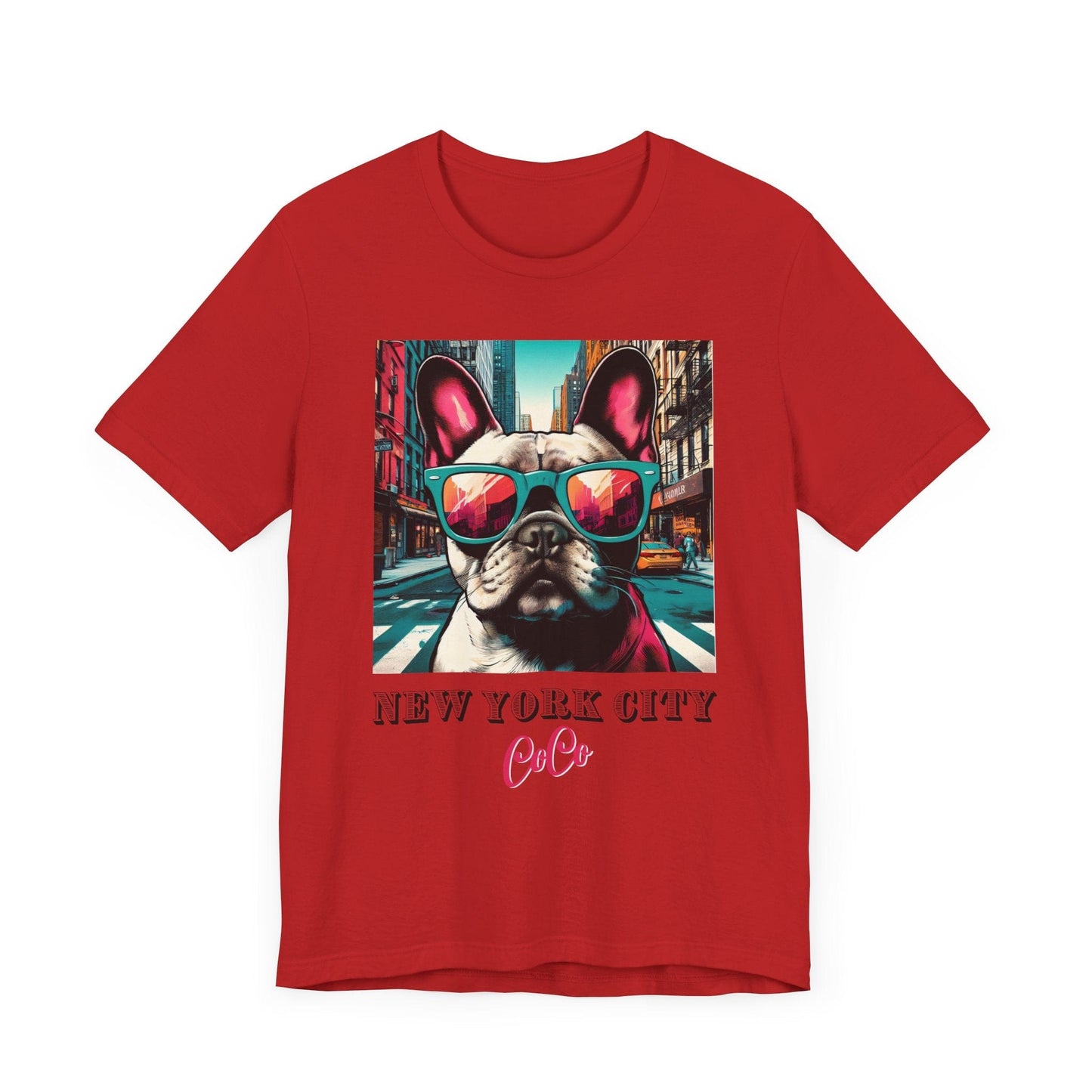 Printify T-Shirt CoCo's NYC Short Sleeve Tee