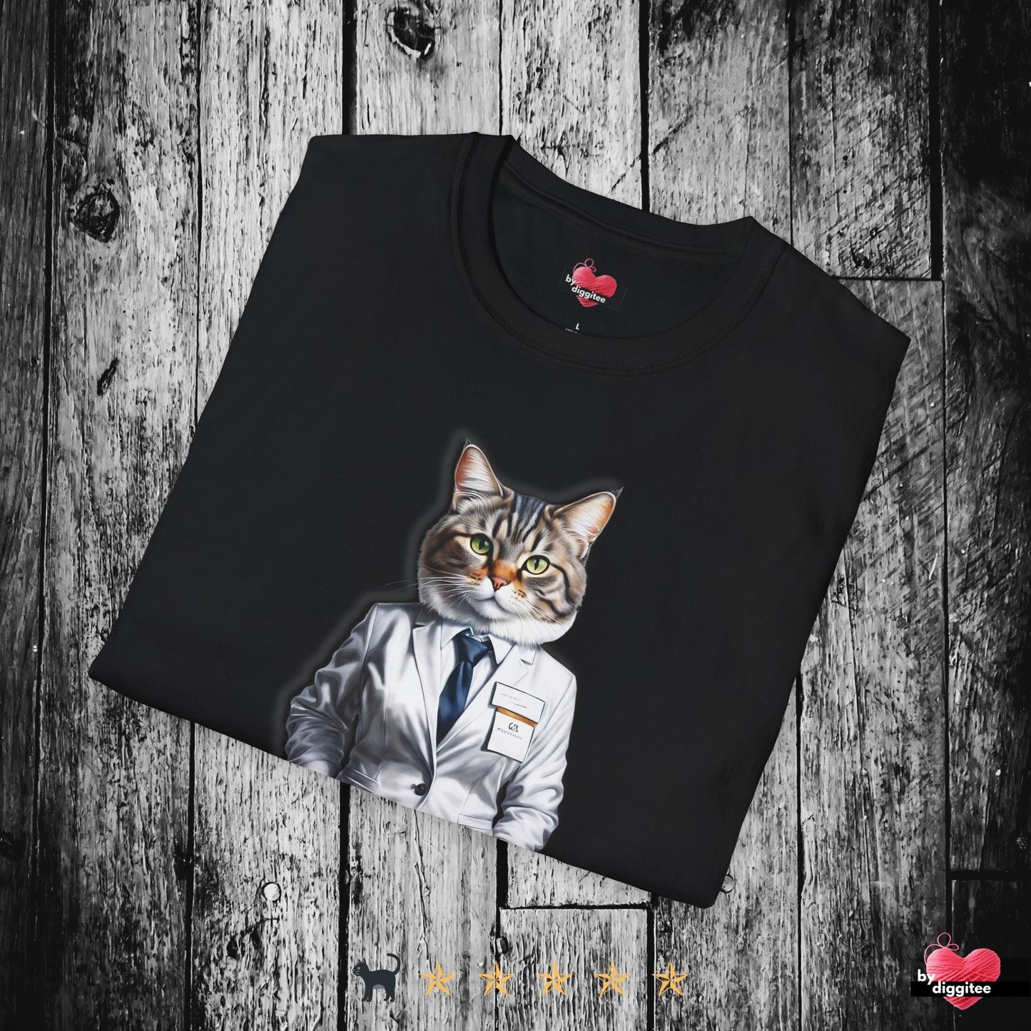 Printify T-Shirt CUSTOM CATS ⭐️ EVENTS Merch