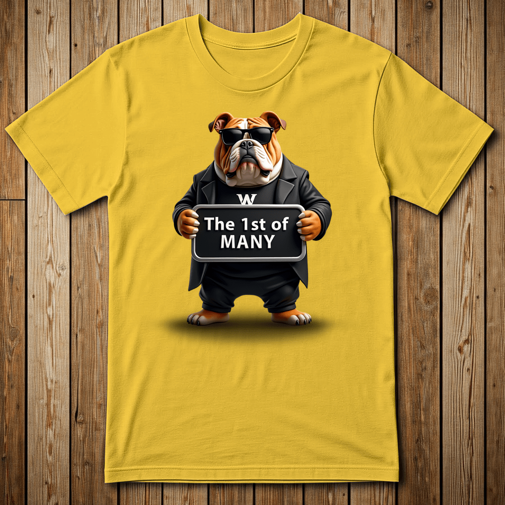 Printify T-Shirt Daisy / M WeSCALE ⭐️ Bulldog 🦴