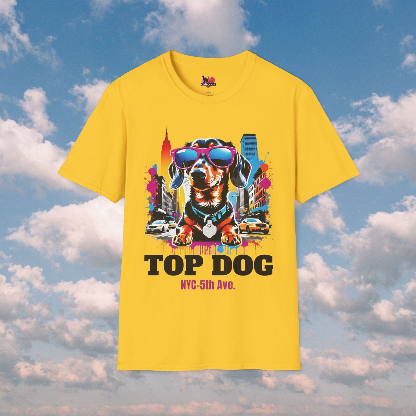 Printify T-Shirt Daisy / S Back-Alley FINDS ๐ถ Top DOG