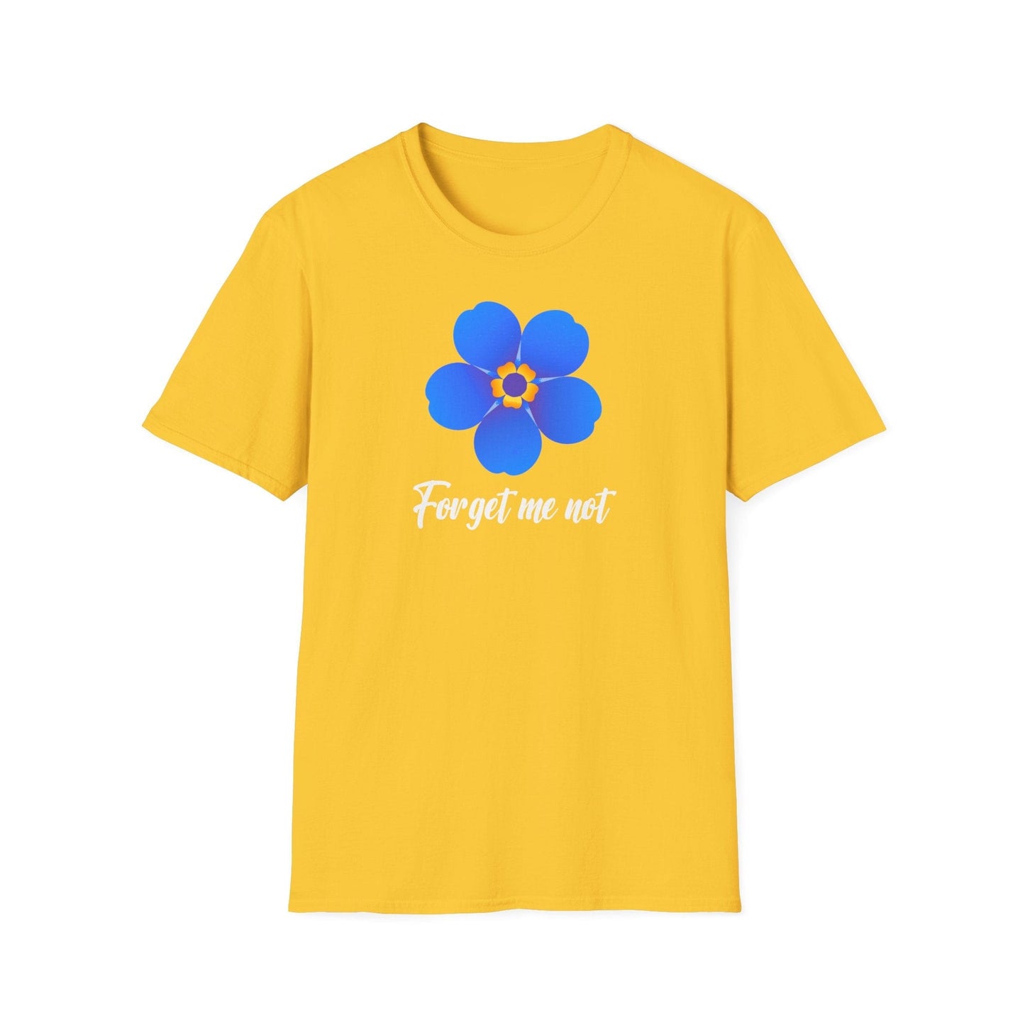 Printify T-Shirt Daisy / S Forget Me Not Floral Softstyle T-Shirt