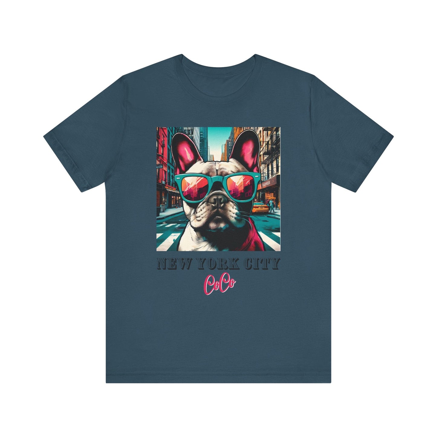 Printify T-Shirt Deep Teal / M CoCo's NYC Short Sleeve Tee