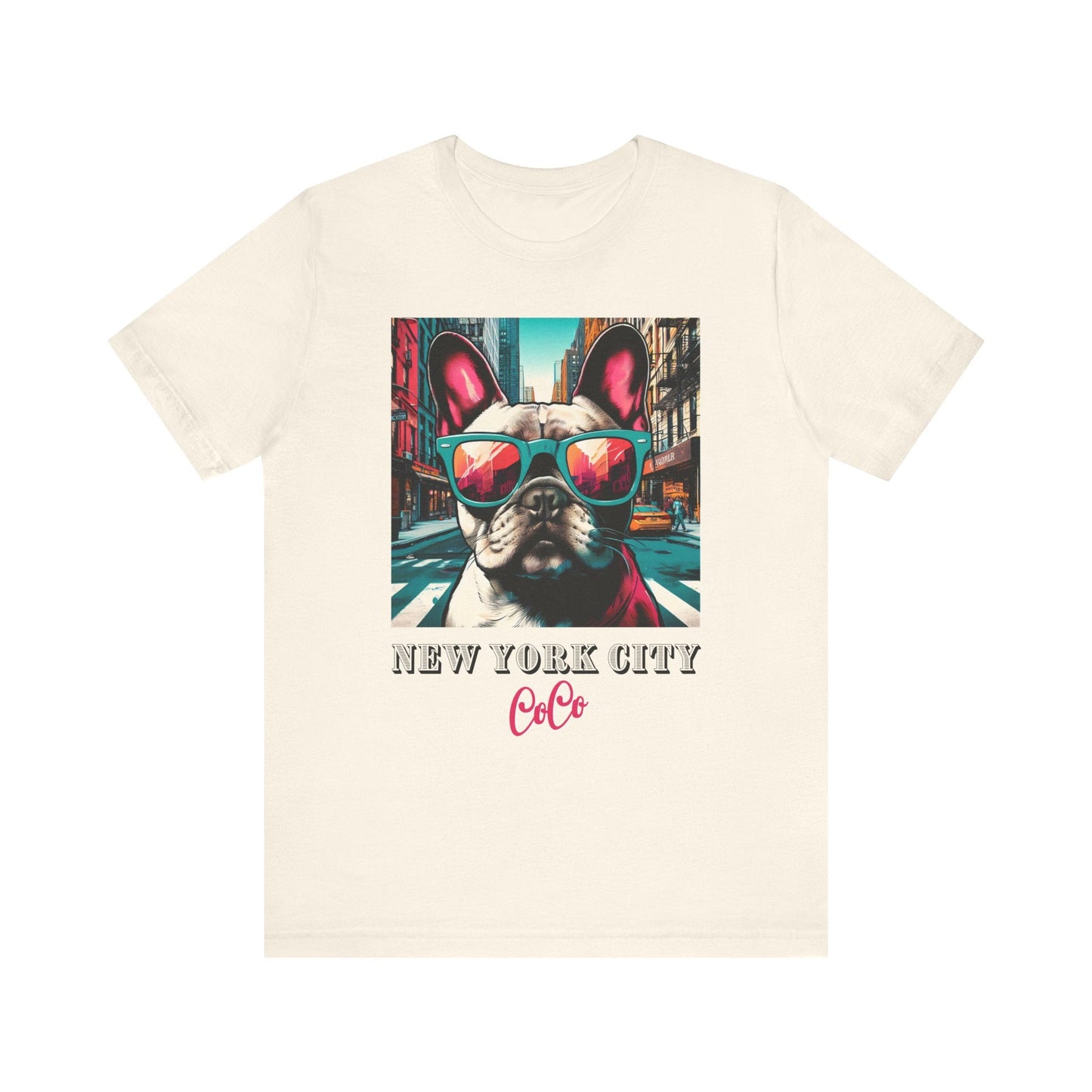 Printify T-Shirt Natural / XS CoCo's NYC Short Sleeve Tee