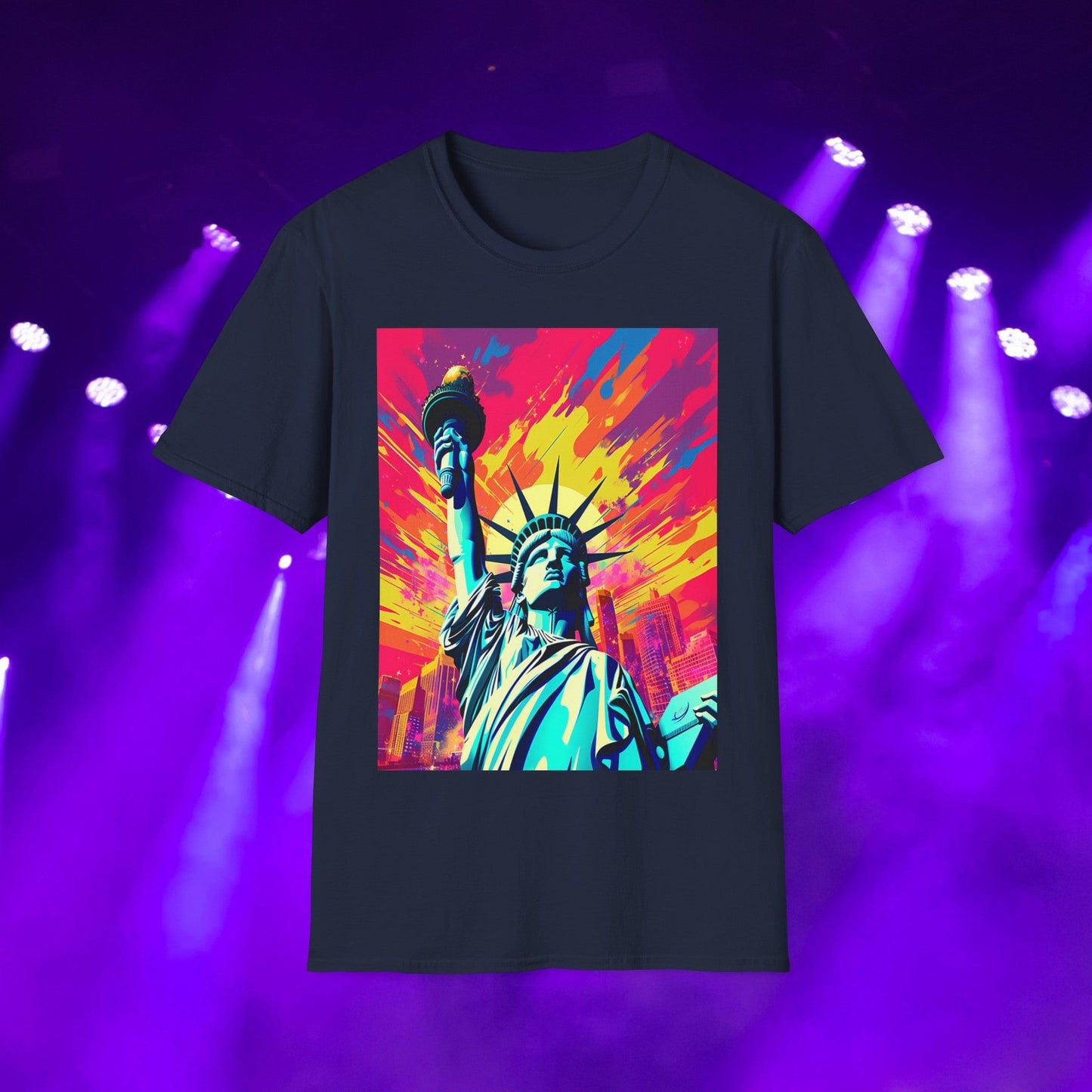 Printify T-Shirt Navy / XS Back-Alley FINDS 😻 Liberty's SKY