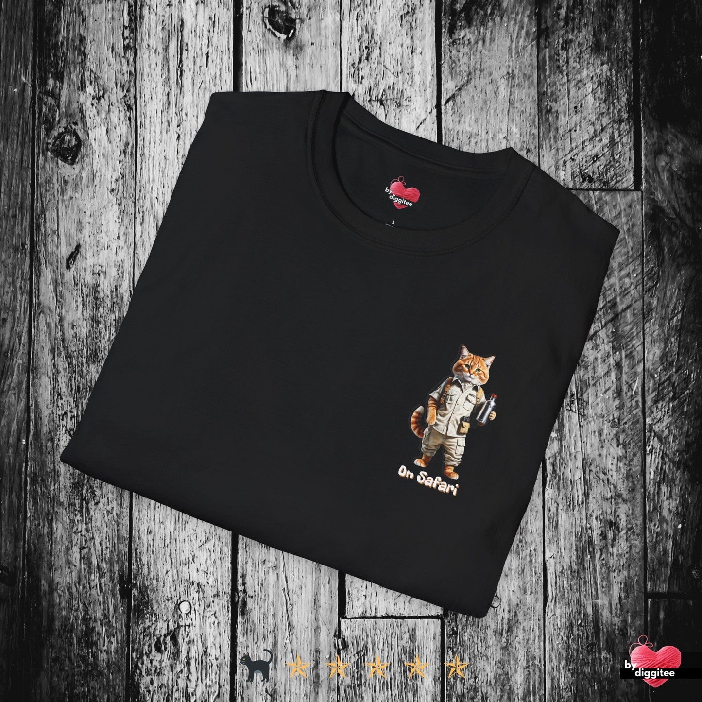 Printify T-Shirt ON SAFARI ๐ BACK Print
