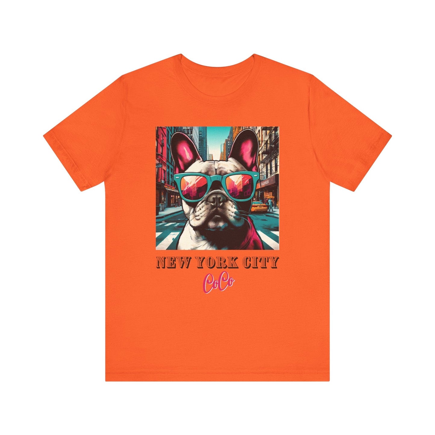 Printify T-Shirt Orange / XS CoCo's NYC Short Sleeve Tee