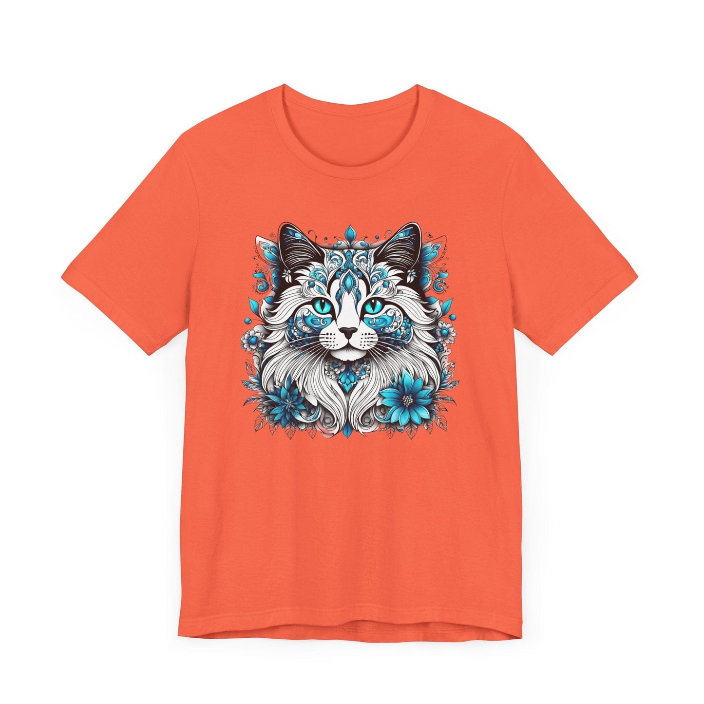 Printify T-Shirt Our Lynn's Blue Eye Cat Art Shirt