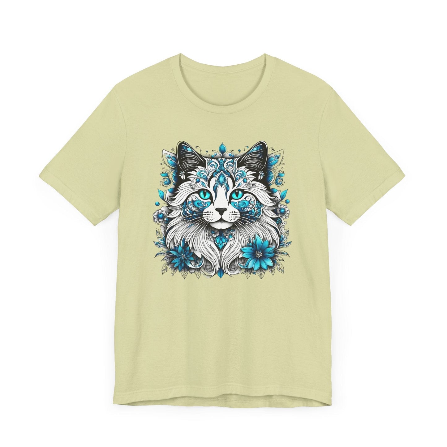 Printify T-Shirt Our Lynn's Blue Eye Cat Art Shirt
