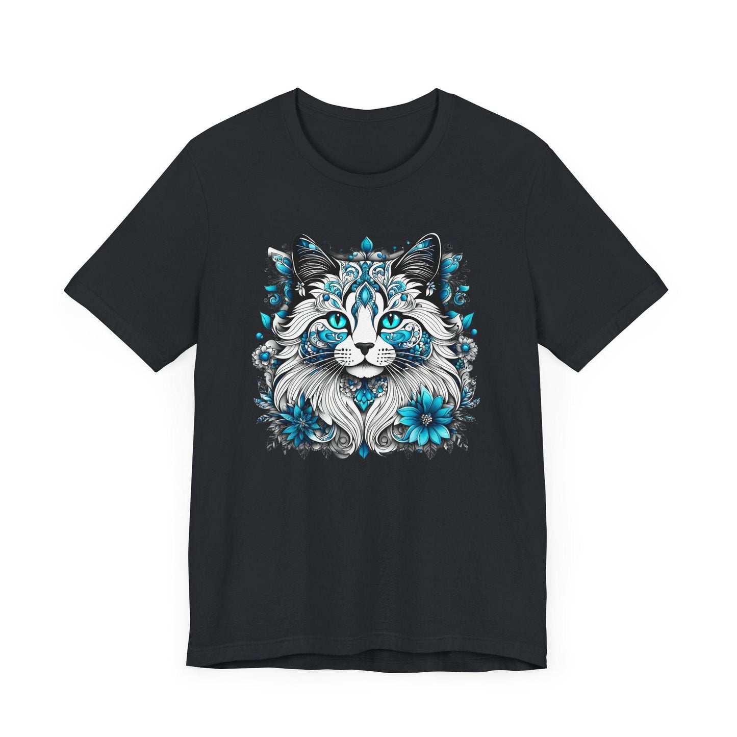 Printify T-Shirt Our Lynn's Blue Eye Cat Art Shirt