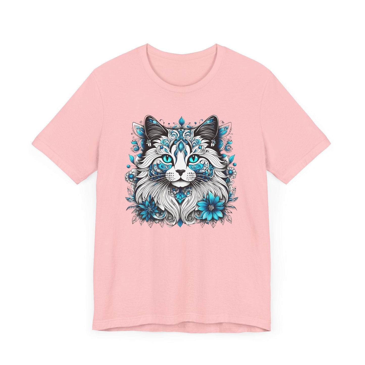 Printify T-Shirt Our Lynn's Blue Eye Cat Art Shirt