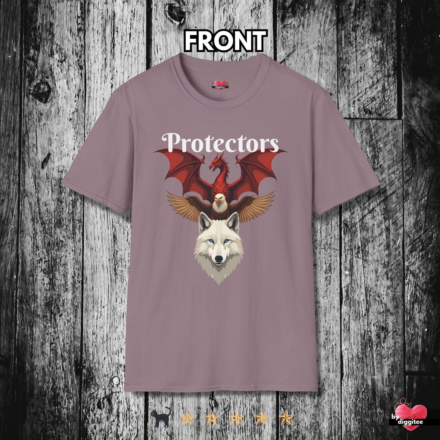 Printify T-Shirt Paragon / L Protectors Graphic Unisex T-Shirt