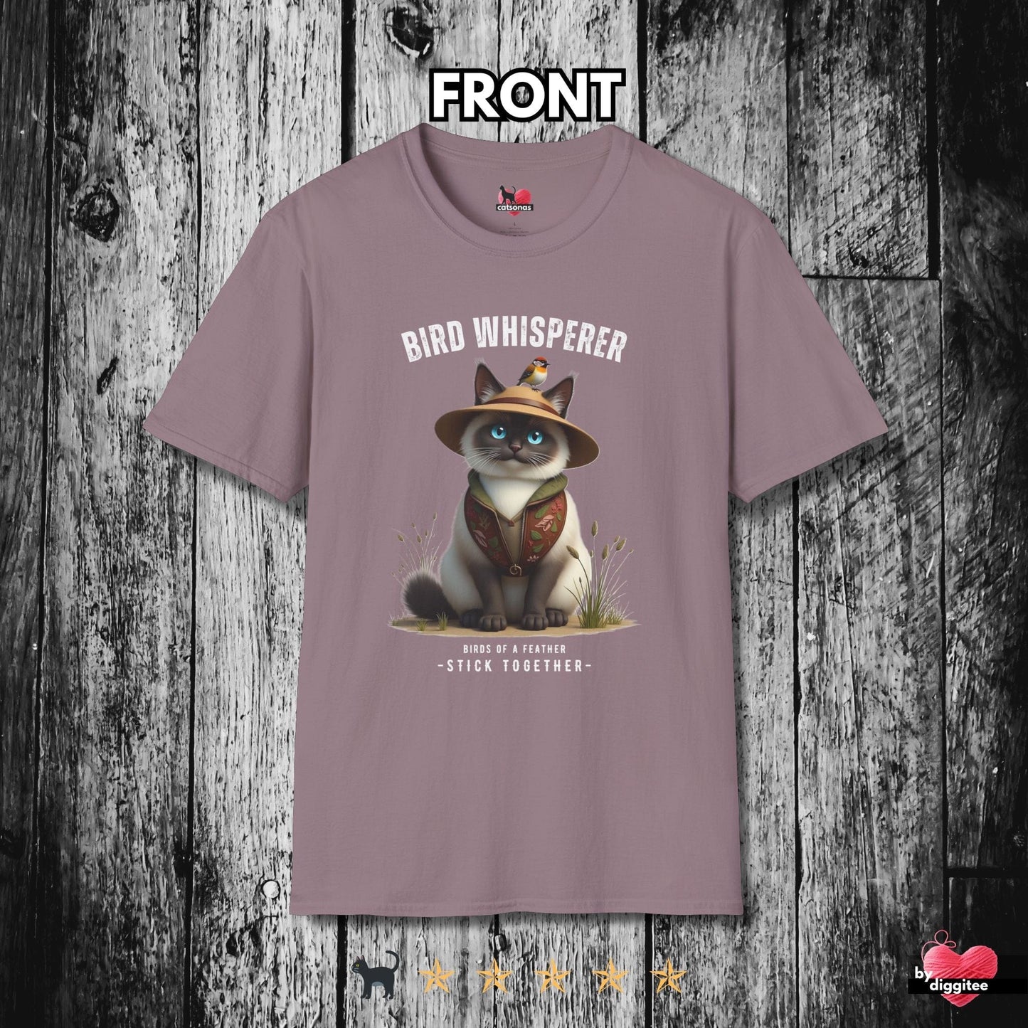 Printify T-Shirt Paragon / S Bird Whisperer II 🐦⬛ T-Shirt