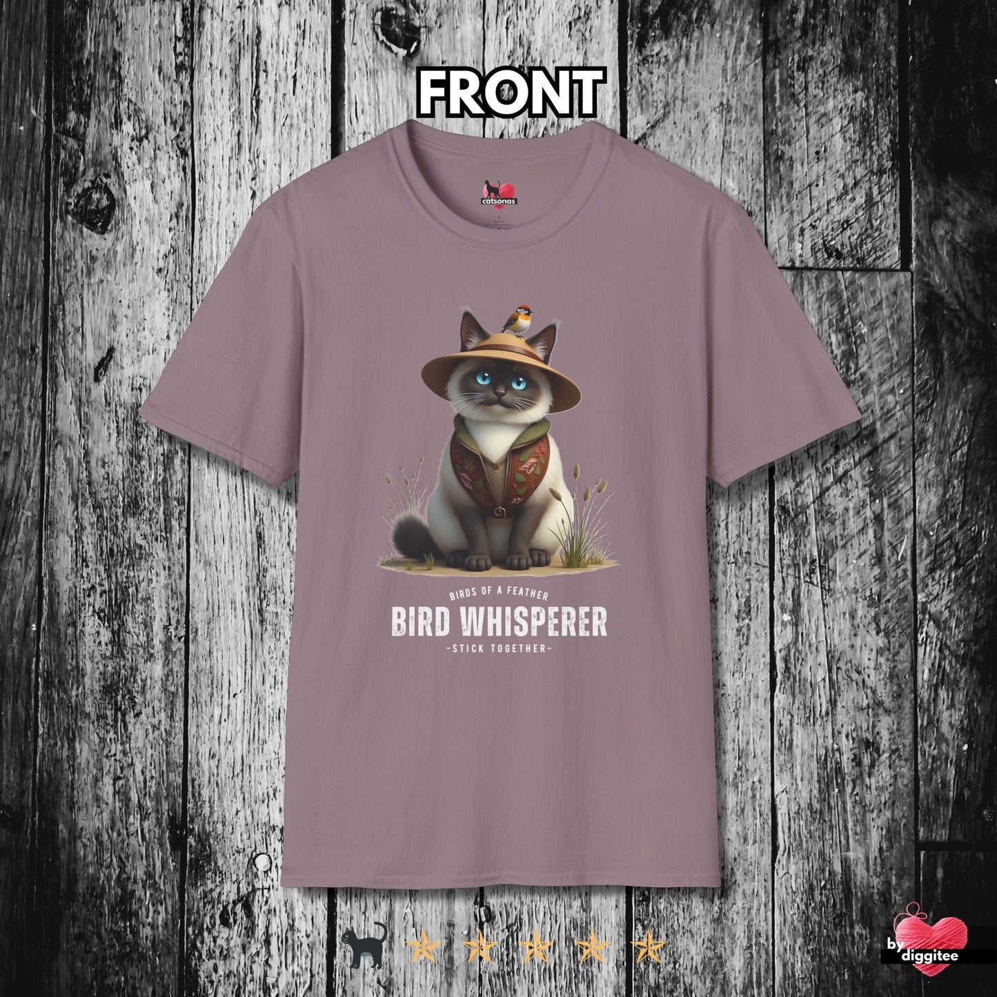 Printify T-Shirt Paragon / S Bird Whisperer 🐦⬛ T-Shirt