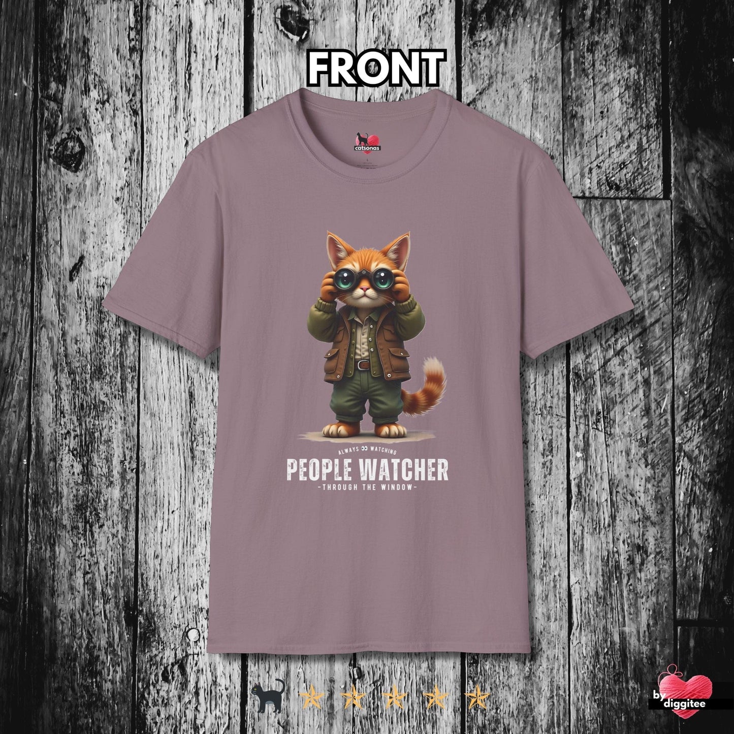 Printify T-Shirt Paragon / S People Watcher 👀 T-Shirt