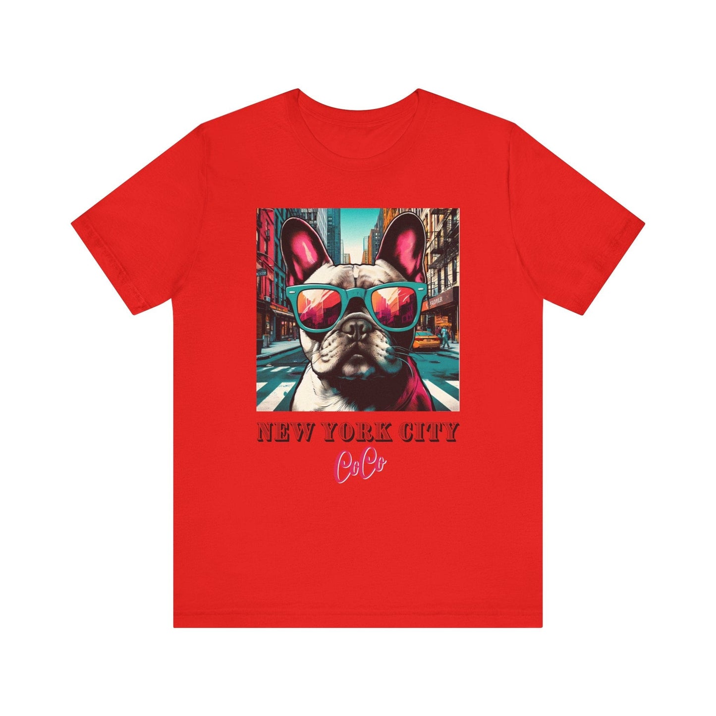 Printify T-Shirt Poppy / XS CoCo's NYC Short Sleeve Tee