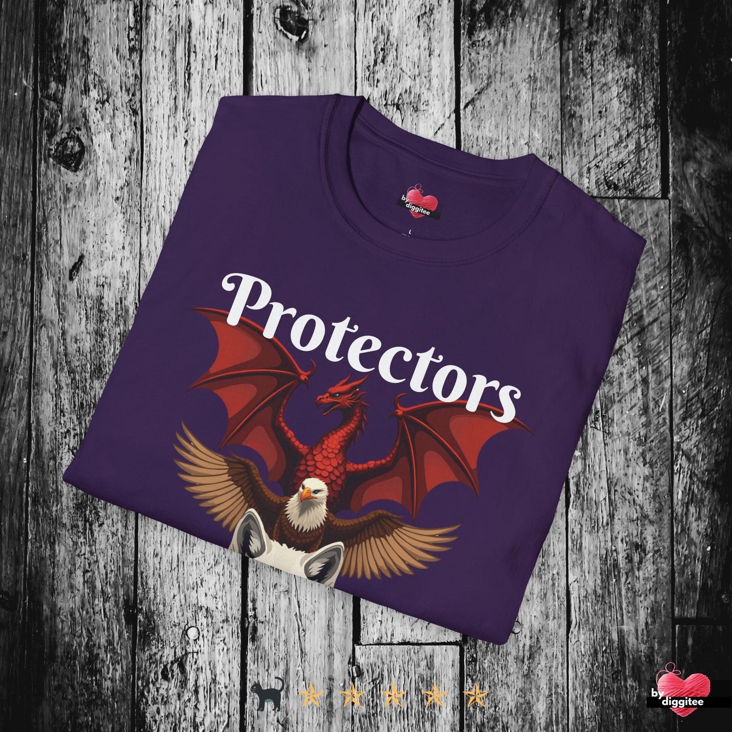 Printify T-Shirt Protectors Graphic Unisex T-Shirt