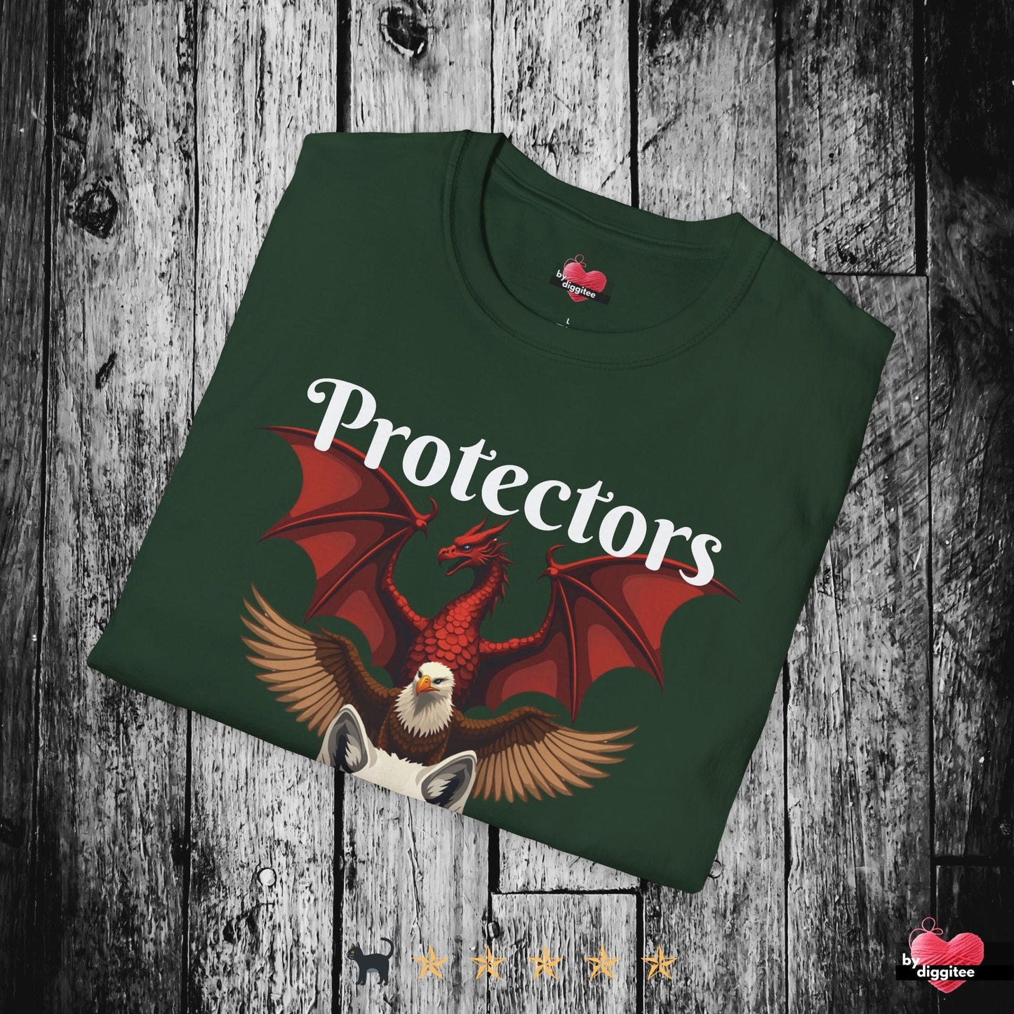 Printify T-Shirt Protectors Graphic Unisex T-Shirt
