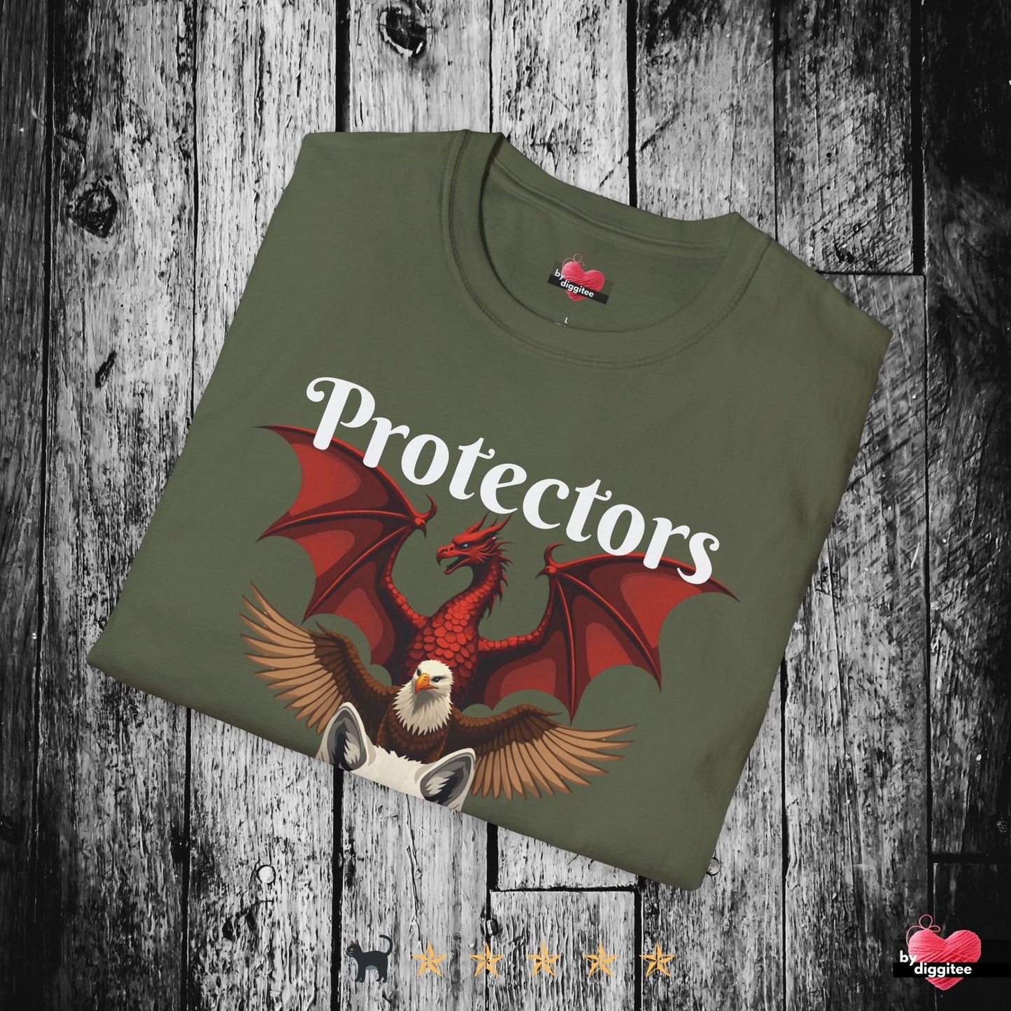 Printify T-Shirt Protectors Graphic Unisex T-Shirt