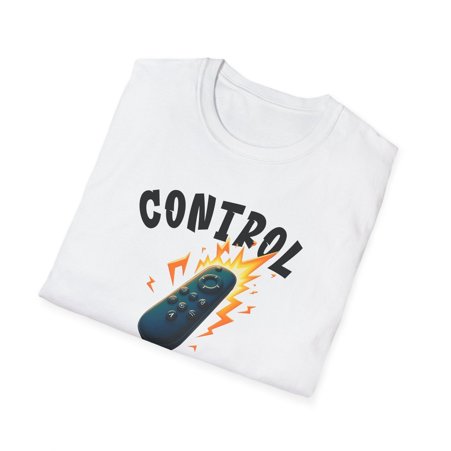 Printify T-Shirt (REMOTE) CONTROL ๐บ FREAK II Unisex T-shirt