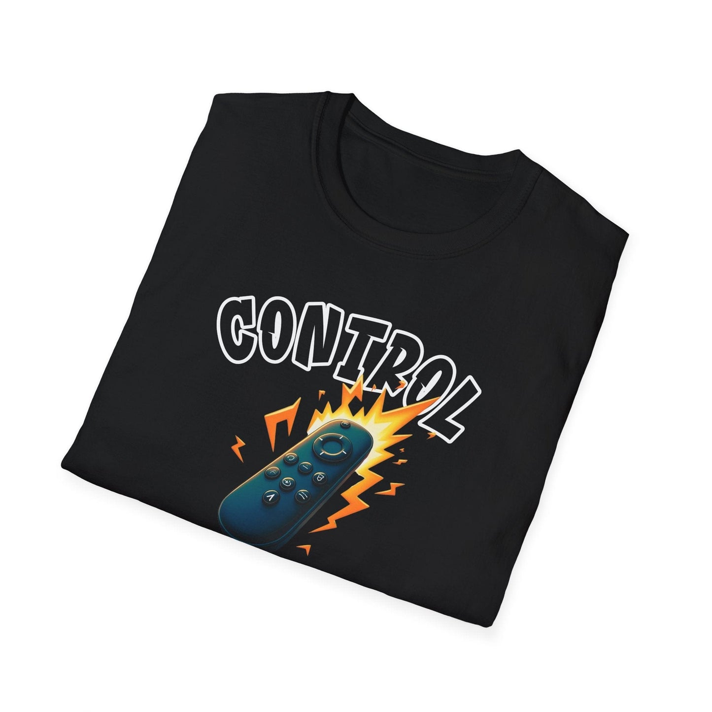 Printify T-Shirt (REMOTE) CONTROL ๐บ FREAK II Unisex T-shirt