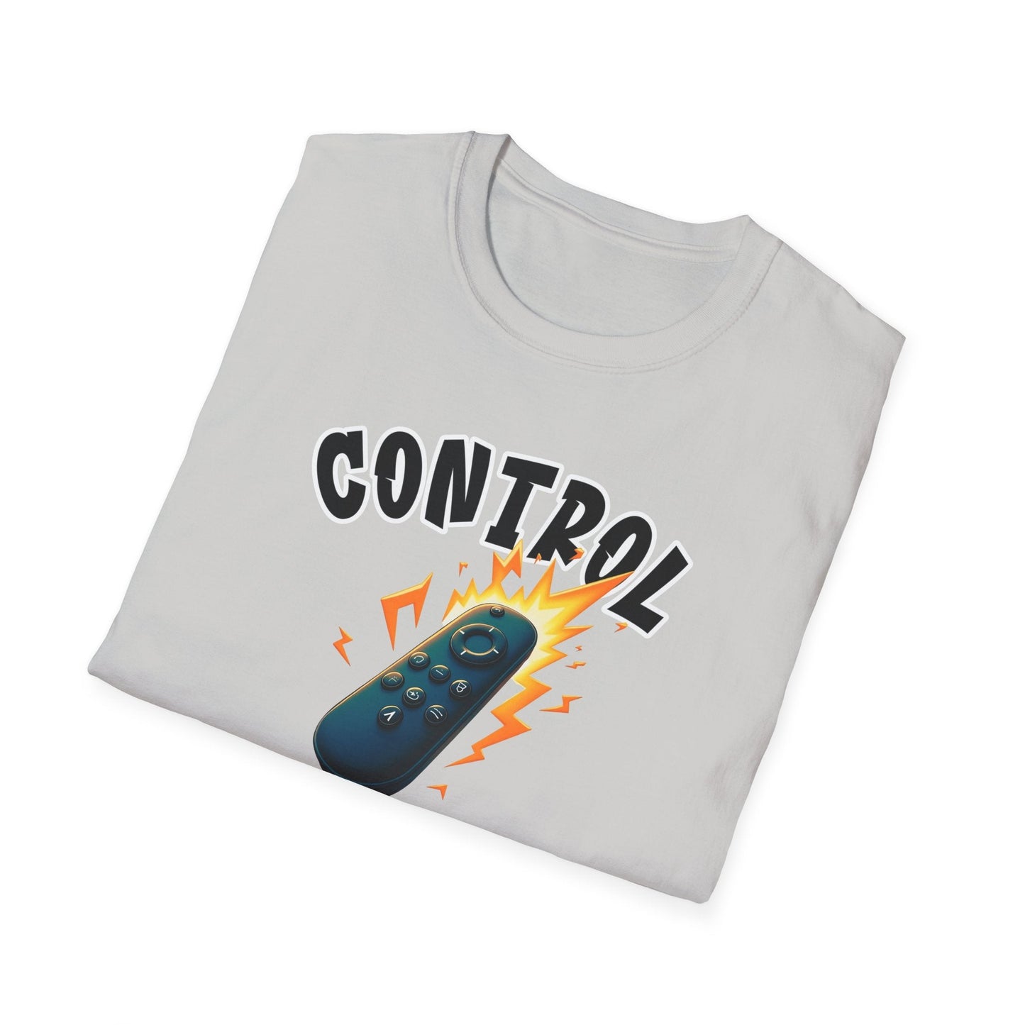 Printify T-Shirt (REMOTE) CONTROL ๐บ FREAK II Unisex T-shirt