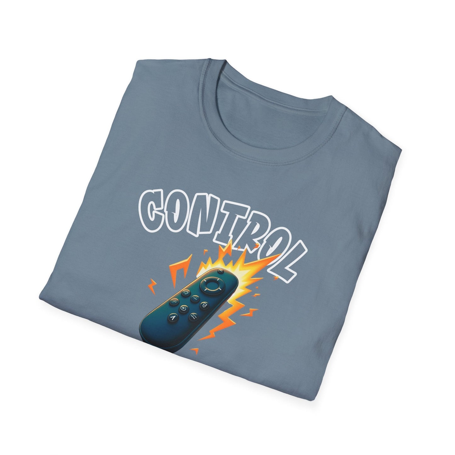 Printify T-Shirt (REMOTE) CONTROL ๐บ FREAK II Unisex T-shirt