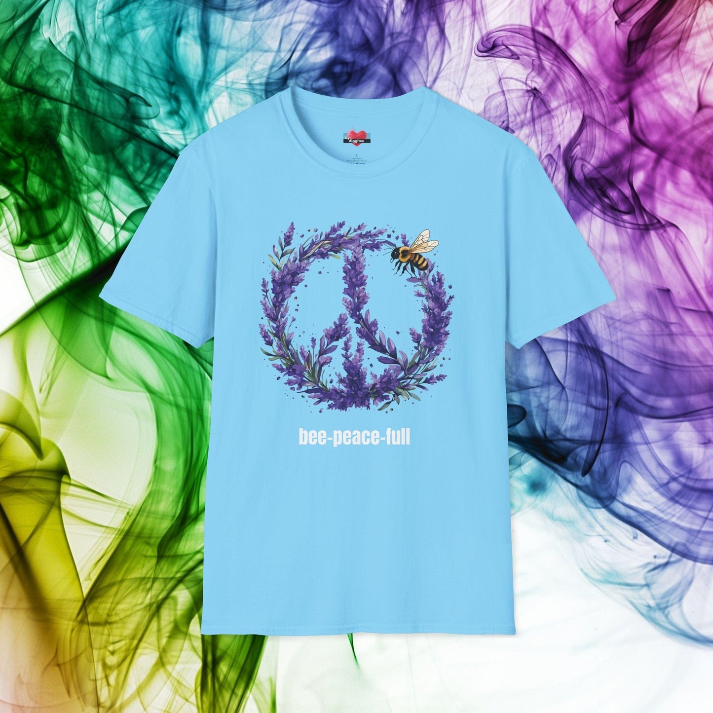 Printify T-Shirt Sky / S Back-Alley FINDS 🐝 Peace Bee