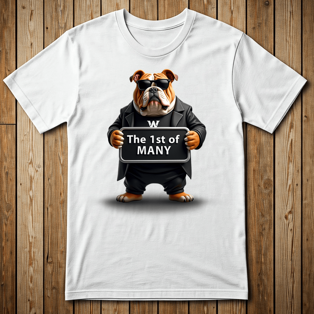 Printify T-Shirt White / M WeSCALE ⭐️ Bulldog 🦴
