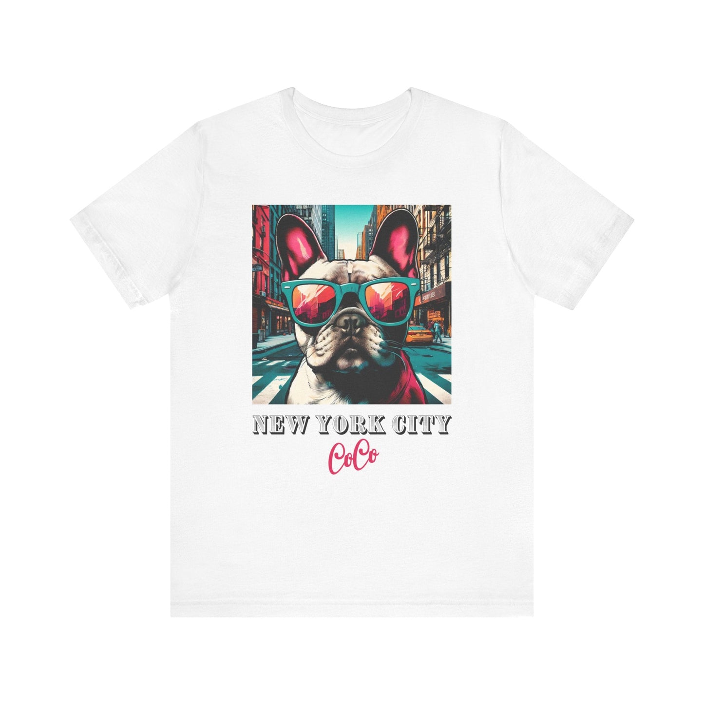Printify T-Shirt White / XS CoCo's NYC Short Sleeve Tee